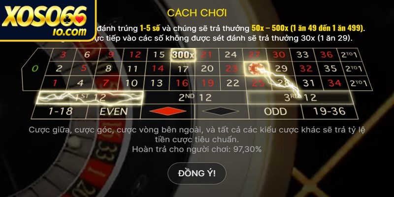 Quy tắc chung khi chơi game roulette online